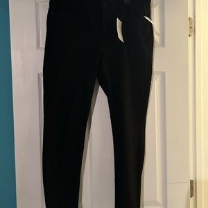 Lee mid rise bootleg jeans.